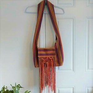 Woven Crossbody Boho Bag